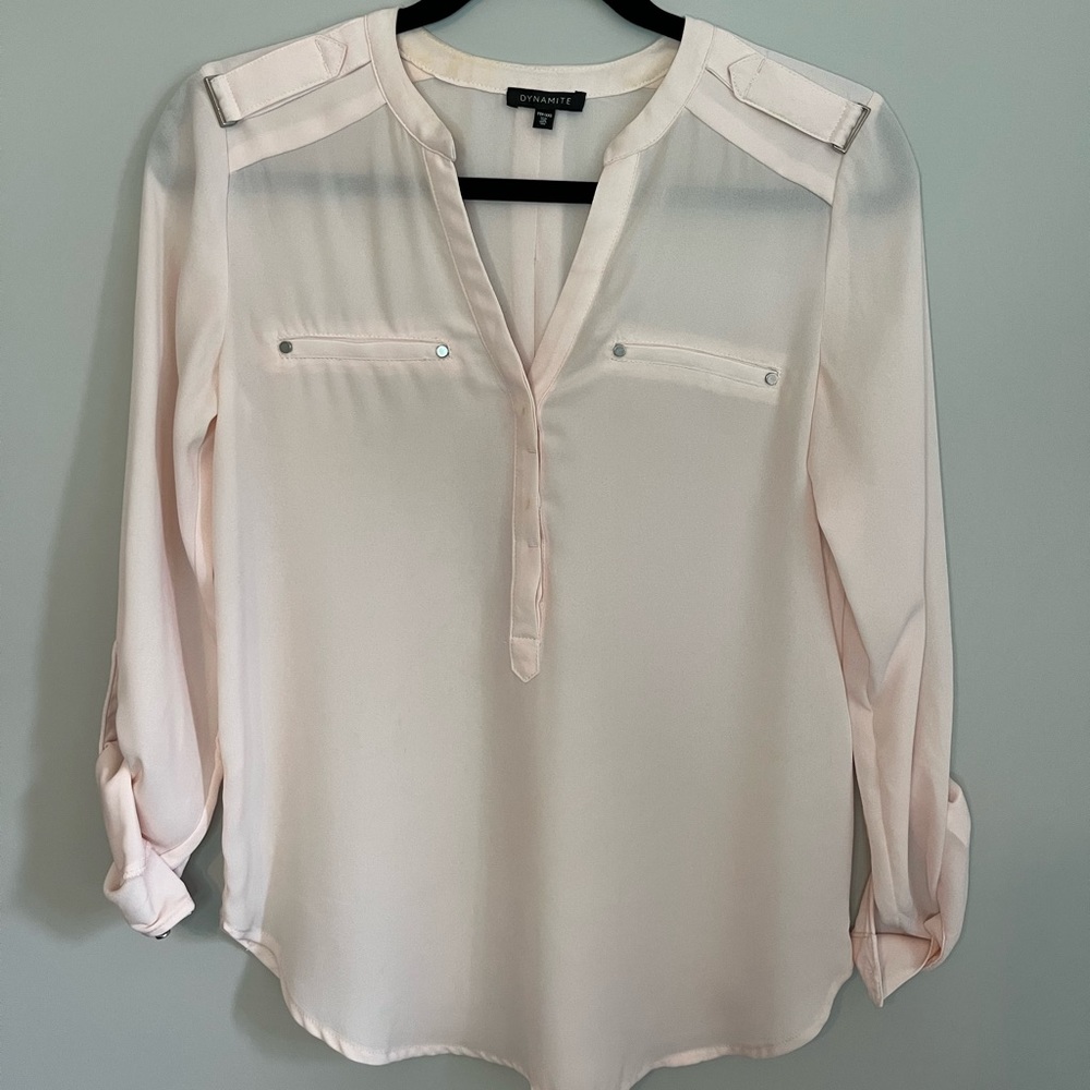 Dynamite - Pink Blouse - XXS